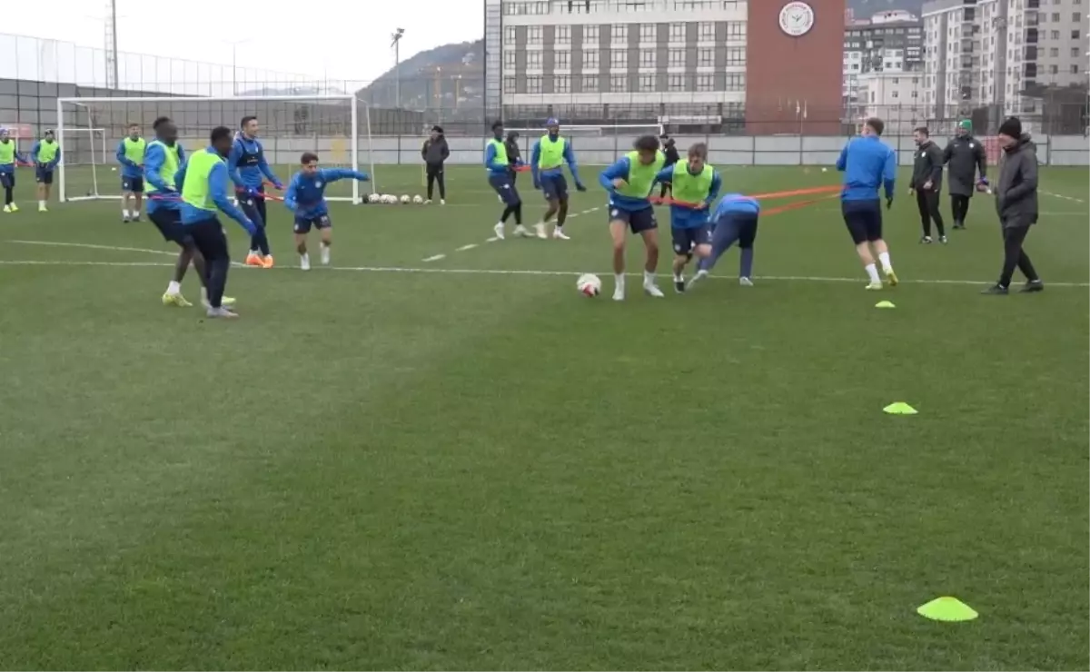 Çaykur Rizespor İkinci Yarıya Hazırlanıyor
