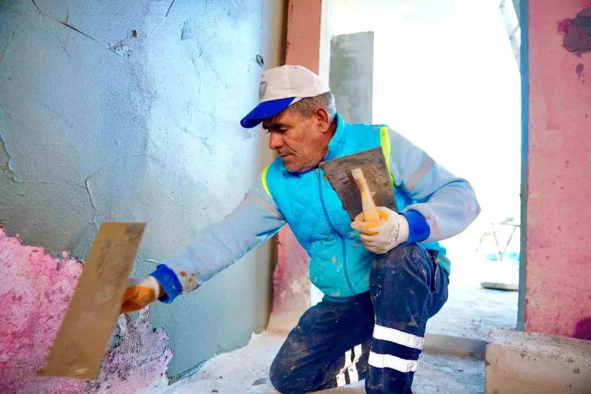 Didim\'de Özel Çocuklar Oyun Evi Projesi\'nde çalışmalar tüm hızıyla devam ediyor