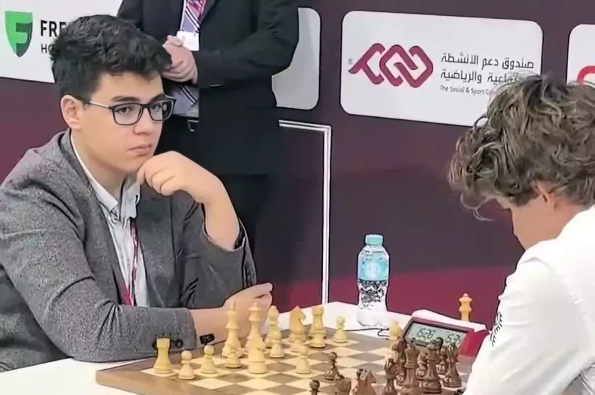 Yağız Kaan Erdoğmuş\'tan Carlsen\'e Mağlubiyet