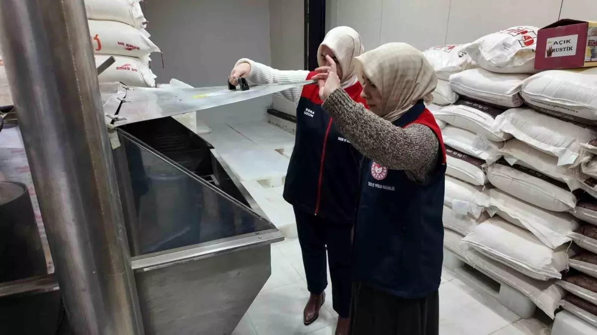 Düzce\'de Yılbaşı Gıda Denetimleri