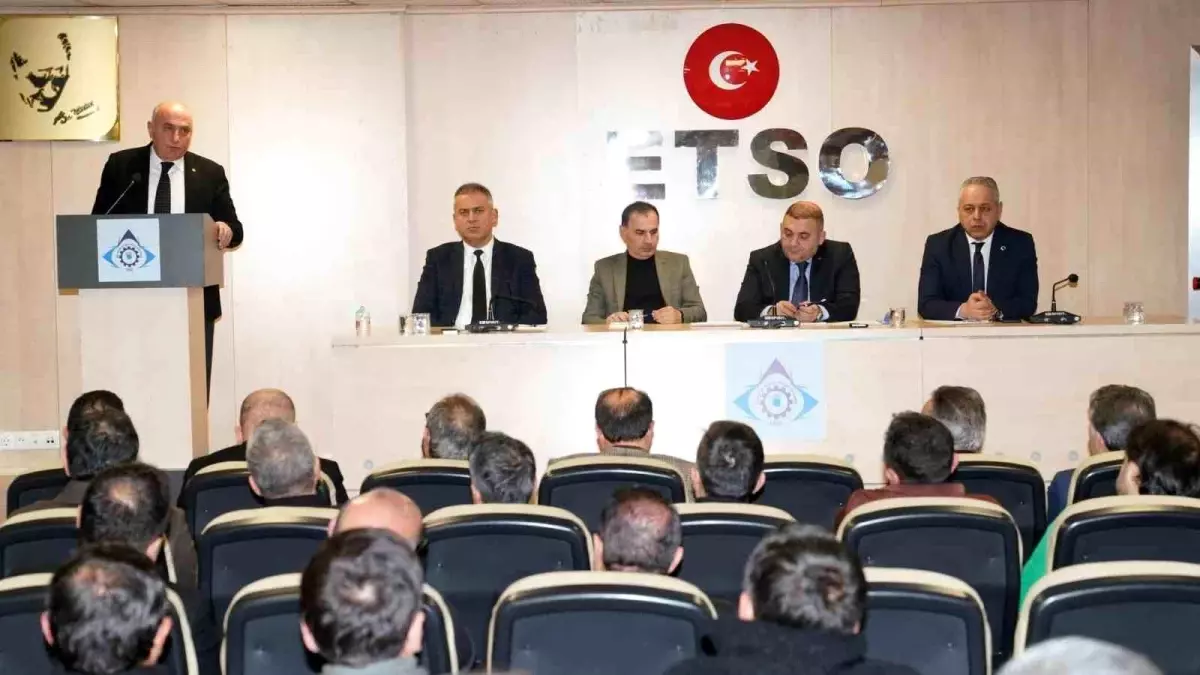 ETSO 2025 Aralık Meclis Toplantısı Gerçekleşti