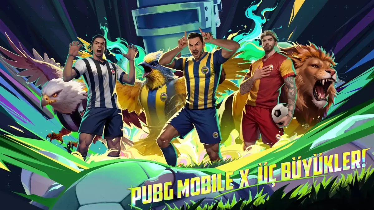 FUTBOLUN DEVLERİ PUBG MOBILE\'DA