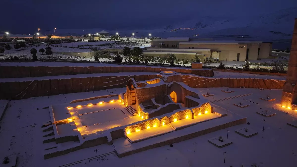 Hasankeyf\'te Kar Manzarası