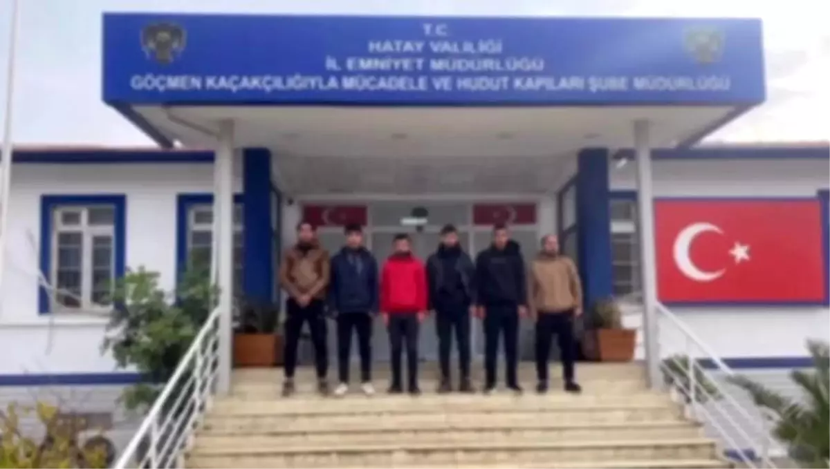 Hatay\'da Göçmen Kaçakçılığı Operasyonu
