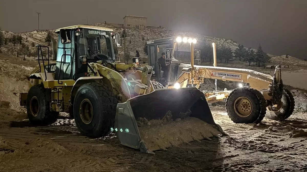 Kahramankazan\'da Kar Temizliği