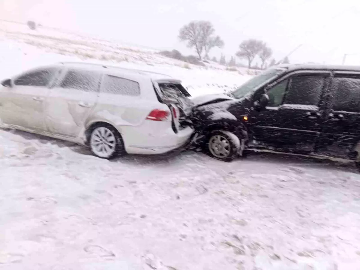 Adıyaman\'da Kar Kazası: 1 Yaralı