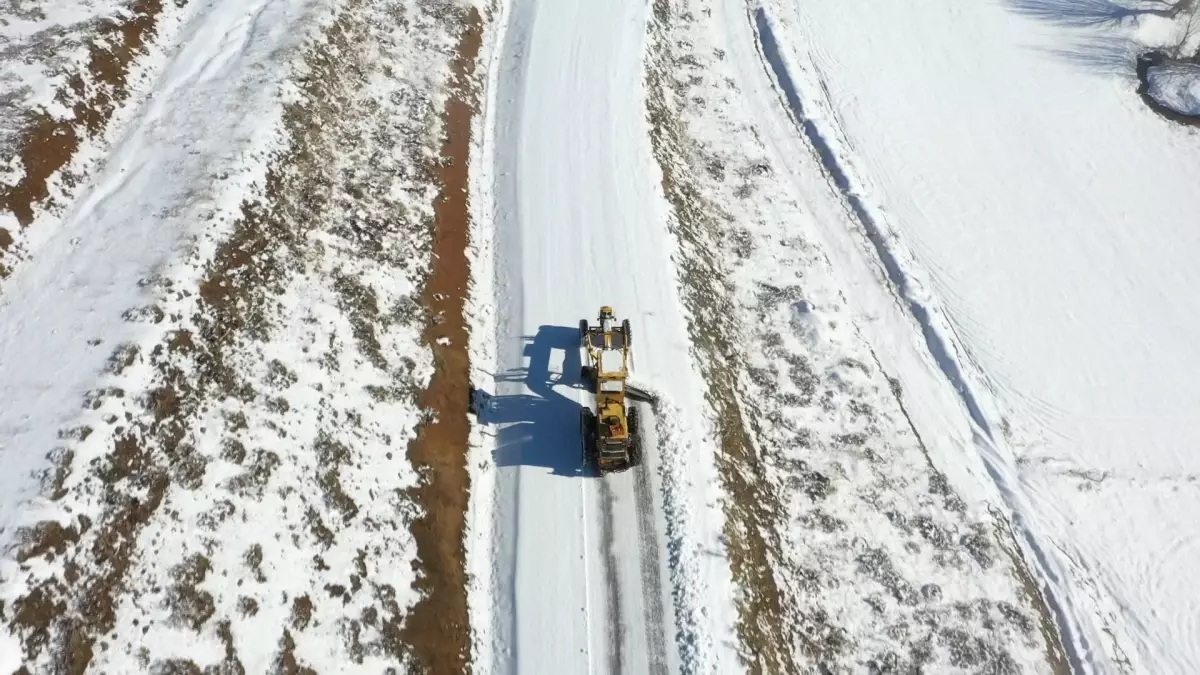 Malatya\'da Kar Yağışı Etkili