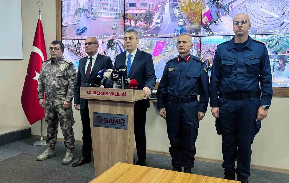 Mersin\'de Yılbaşı Güvenlik Önlemleri