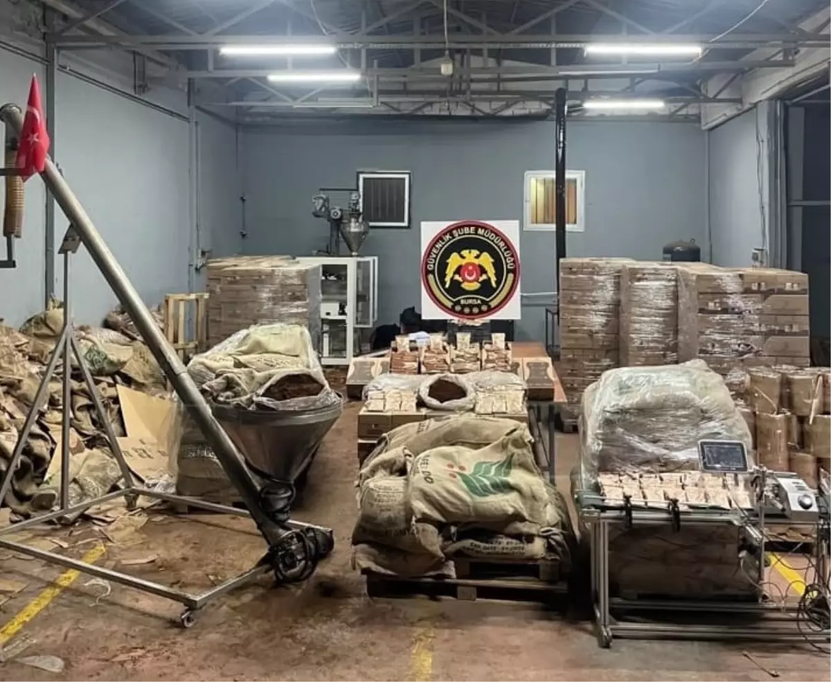 Bursa\'da Sahte Kahve Operasyonu