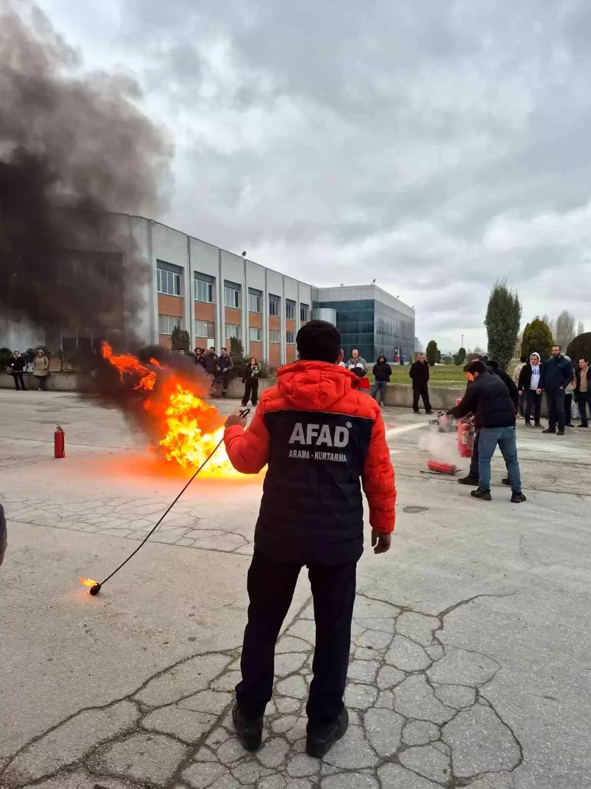 Eskişehir\'de Yangın Farkındalık Tatbikatı