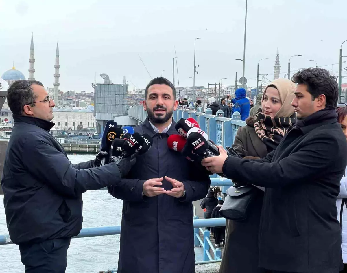 TÜGVA Başkanı Beşinci\'den vatandaşlara "Gazze için Galata Köprüsü\'nde buluşalım" çağrısı