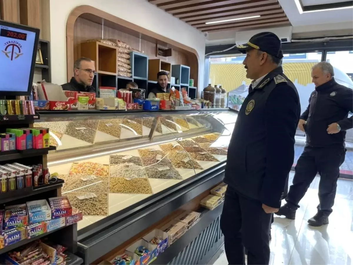 Zabıta ekiplerinden yılbaşı öncesi denetim