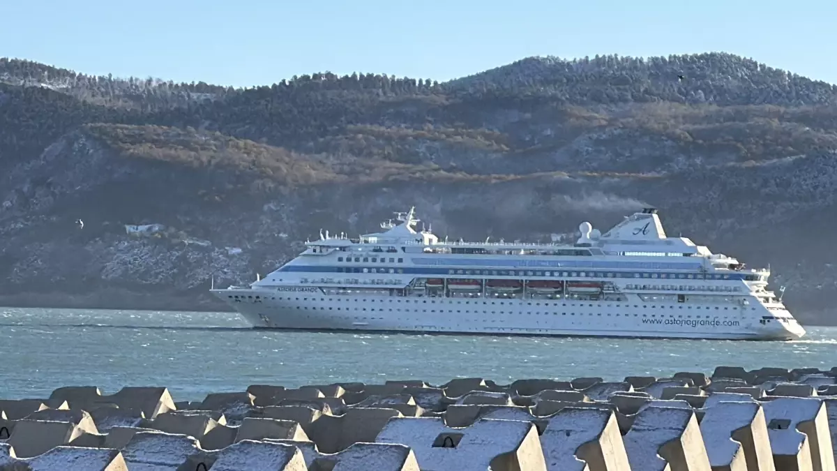 Kruvaziyer Amasra\'ya İniş Yapamadı