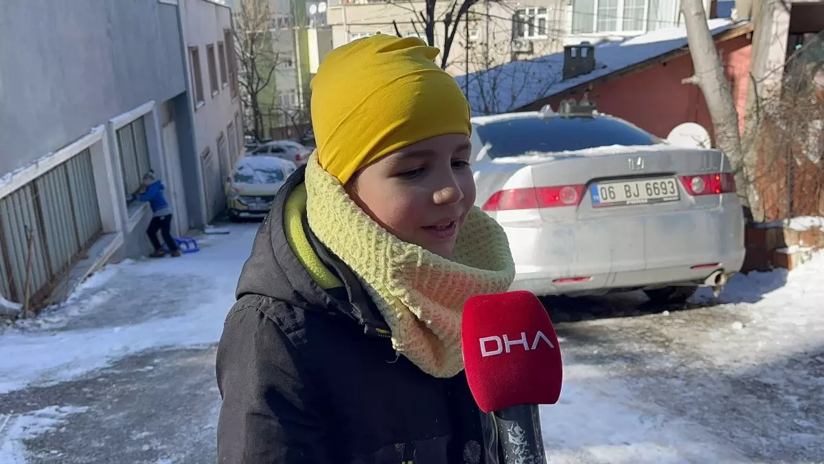 Bursa\'da Kar Eğlencesi