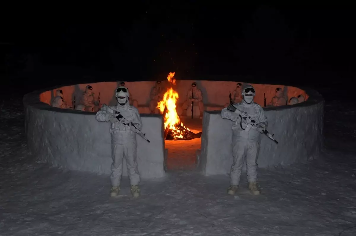 Kars\'ta 18. Dönem Barınma ve Çığ Kursu