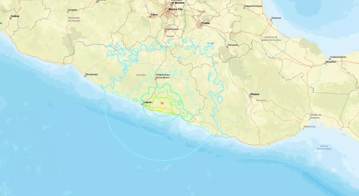 Meksika\'da 6.5 Büyüklüğünde Deprem