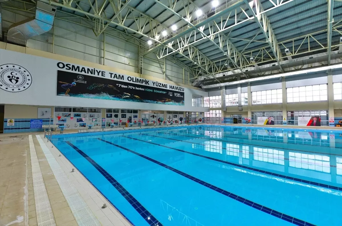 Osmaniye\'deki Yüzme Havuzu Yeniden Açıldı