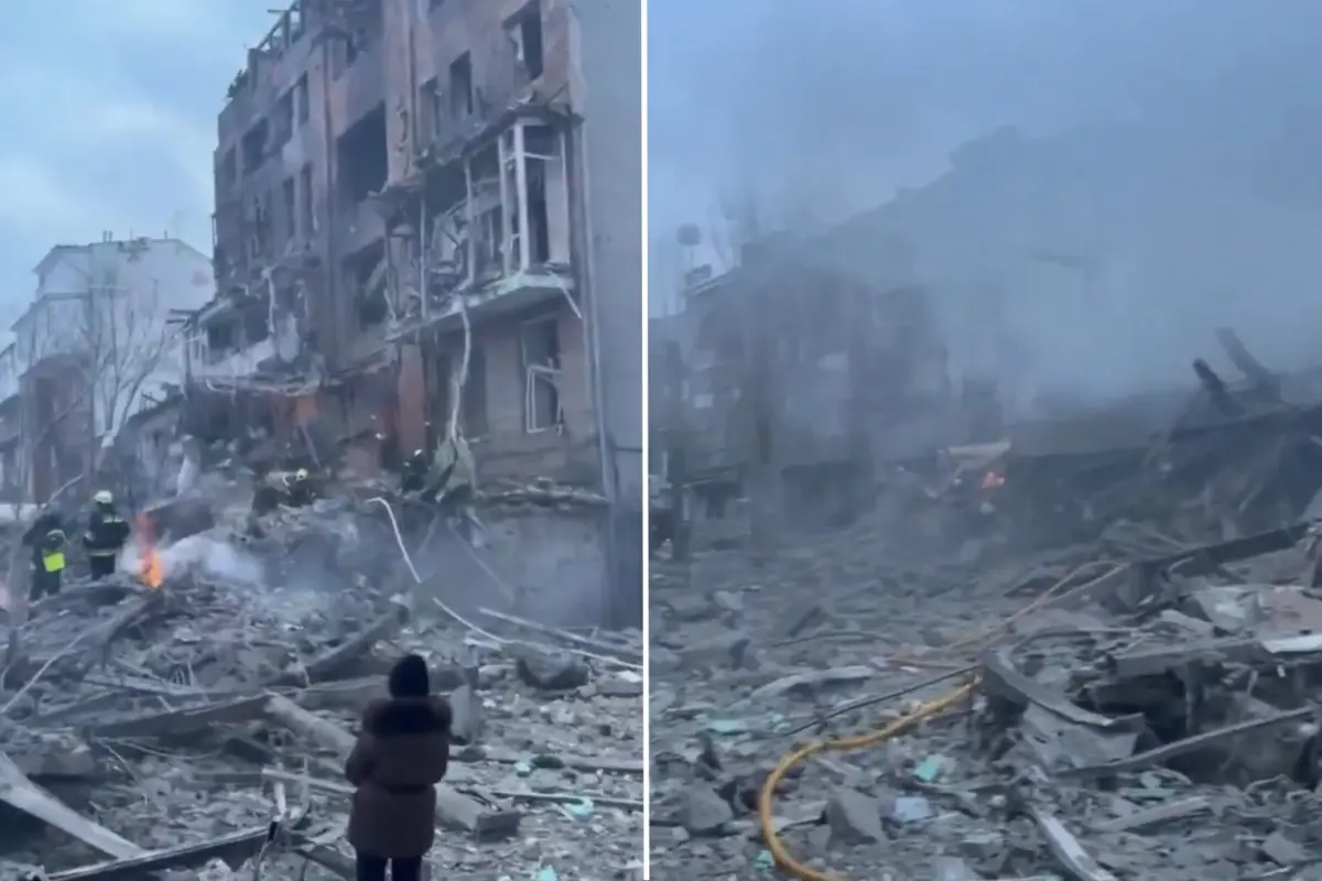 Rusya\'nın Harkiv\'e füze saldırısı: Çok sayıda yaralı var