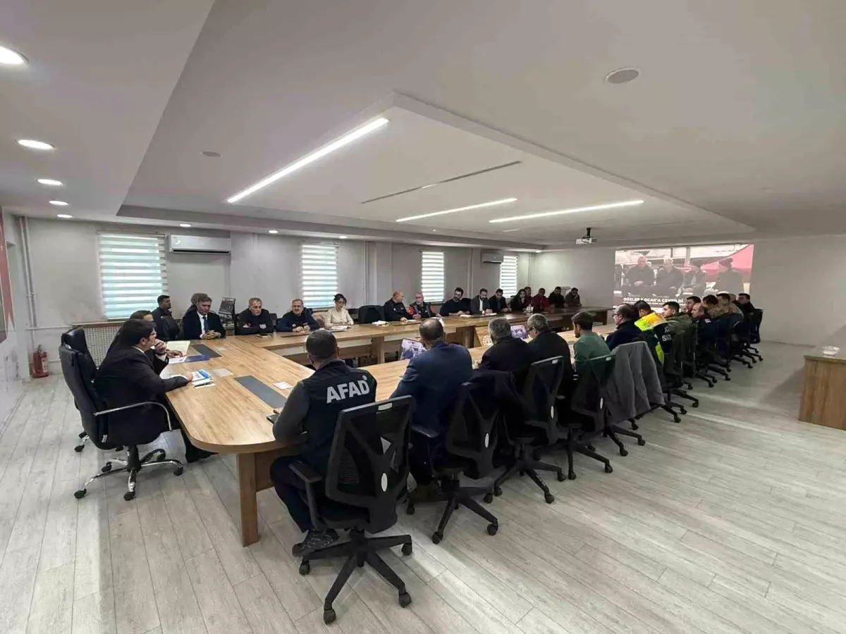 Van\'da Olumsuz Hava Şartları İçin Toplantı