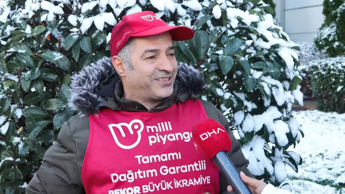 Yılbaşı Özel Çekilişi'nde 800 Milyon Liralık İkramiye Ümraniye'deki Gezici Bayiden Satılan Bilete Çıktı