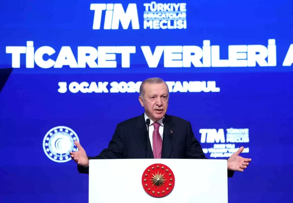 Cumhurbaşkanı Erdoğan: "2025 yılında ihracat rekoru kırıldı"