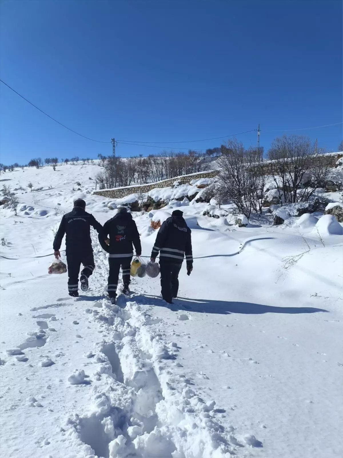 Eğil Belediyesi\'nden Kış Yardımları