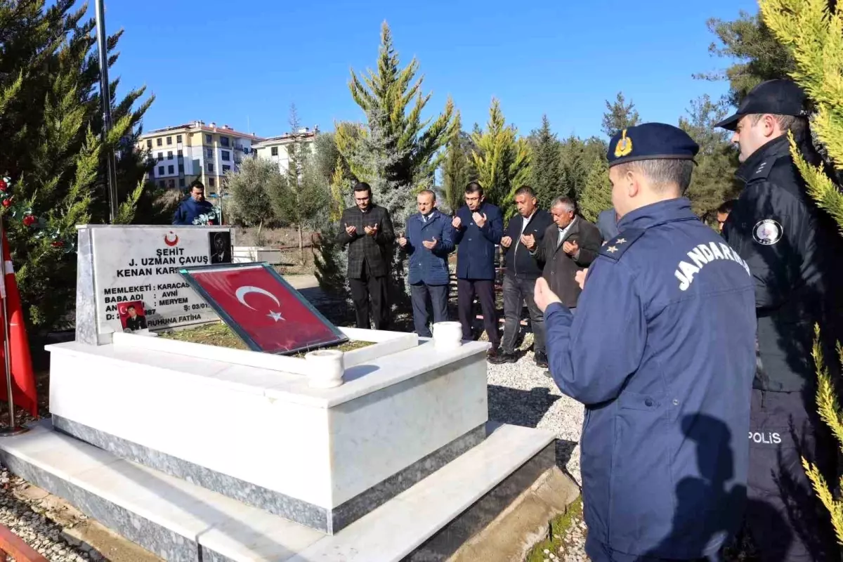 Şehit Jandarma Uzman Çavuş Kenan Karabacaklı, 9. Yılında Anıldı