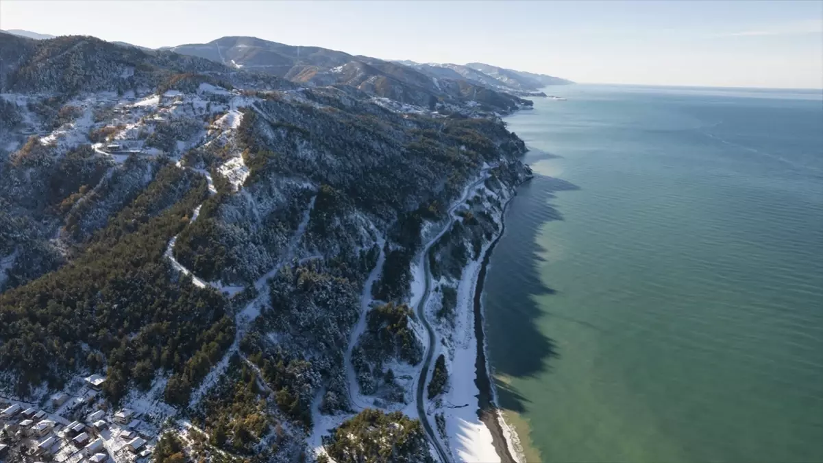 Kastamonu\'da Kar Manzaraları