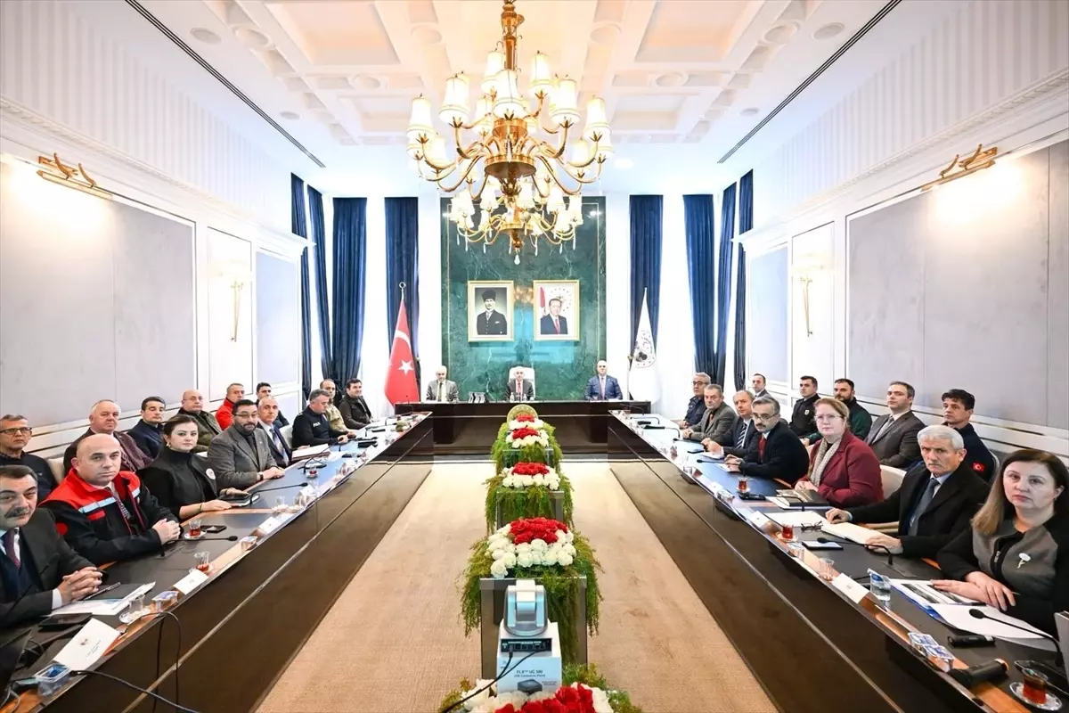 Kırklareli\'de Afet Koordinasyon Toplantısı