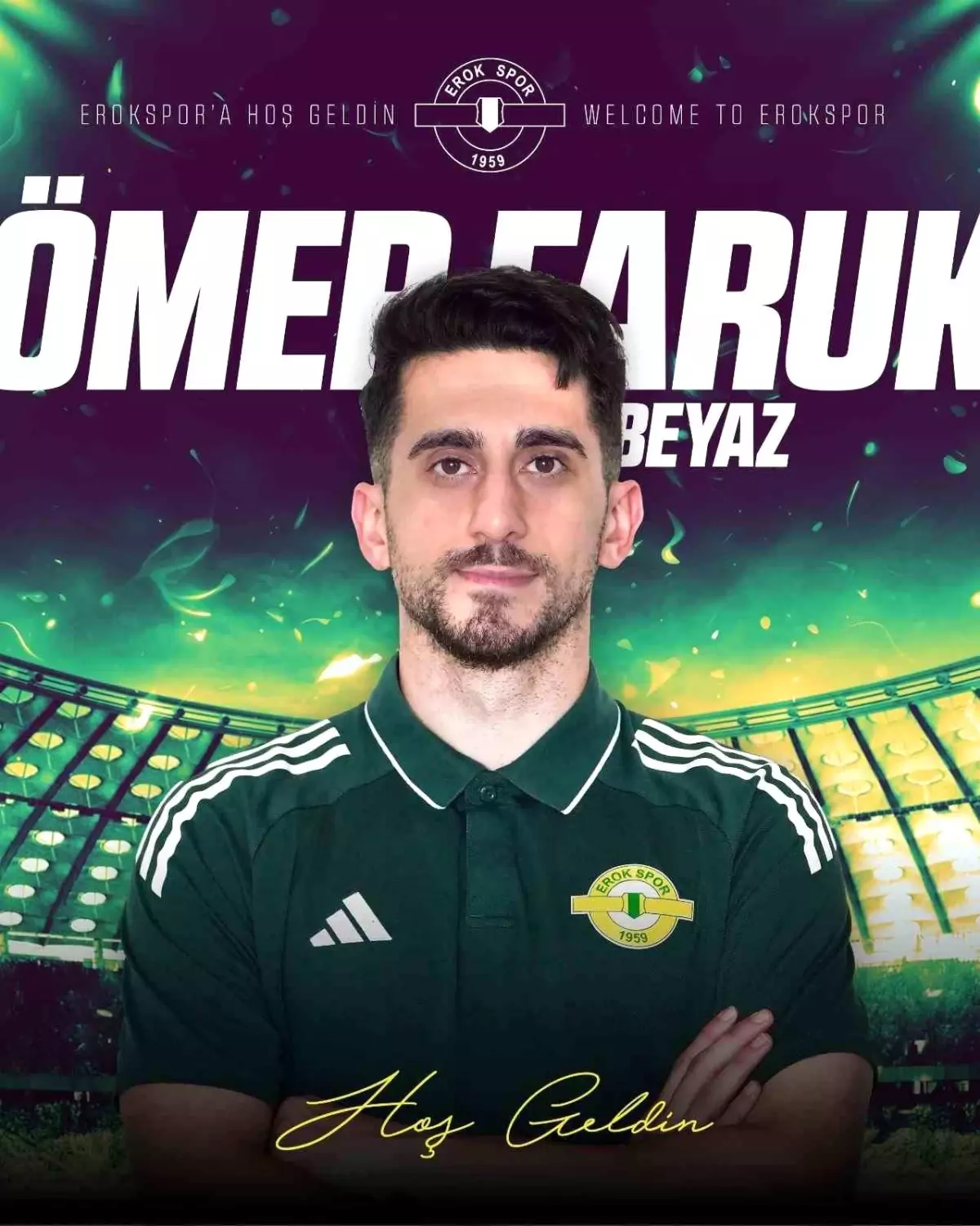 Erokspor\'dan Ömer Faruk Beyaz Transferi