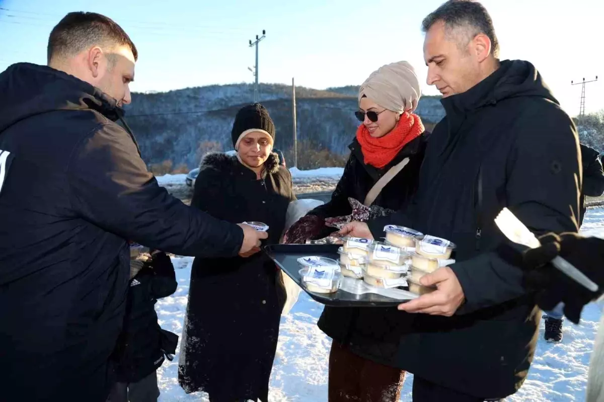 Canik\'te gönülleri ısıtan ikram