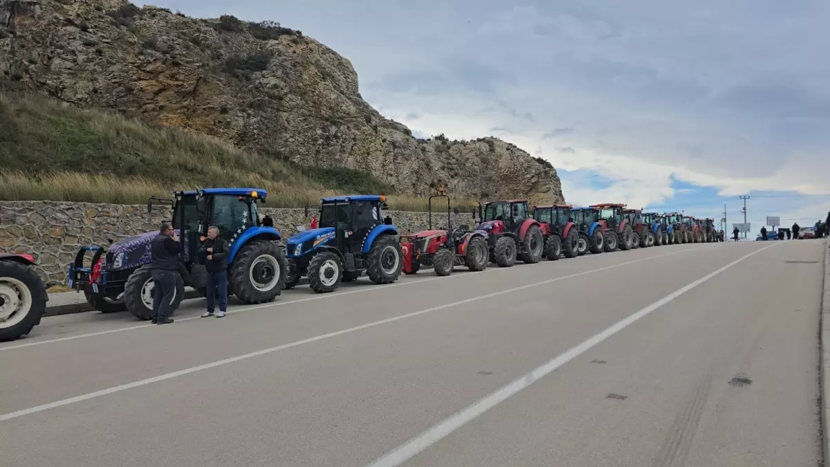 Mudanya\'da Araziler Protesto Edildi