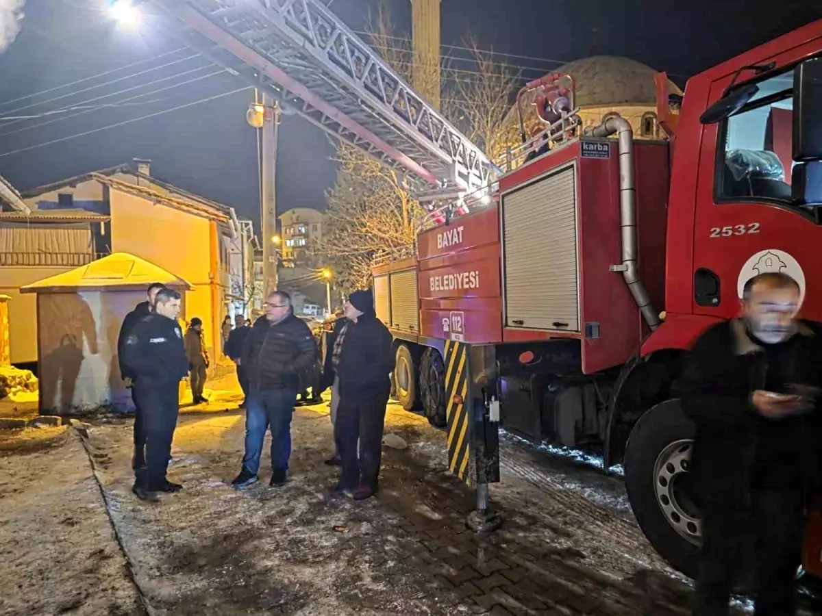 Çorum\'da sobadan çıkan yangın ölüme neden oldu