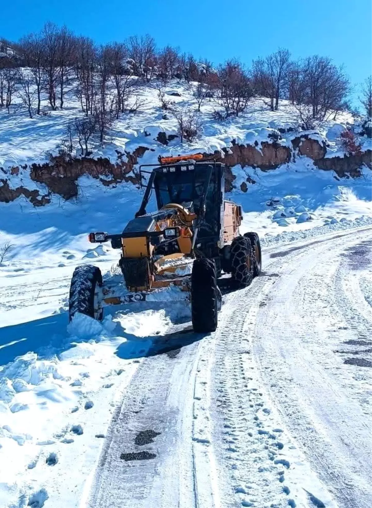 Gölbaşı\'nda Karla Mücadele Başladı