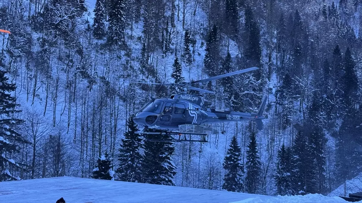 Kaçkar Dağları\'nda Heliski Keyfi