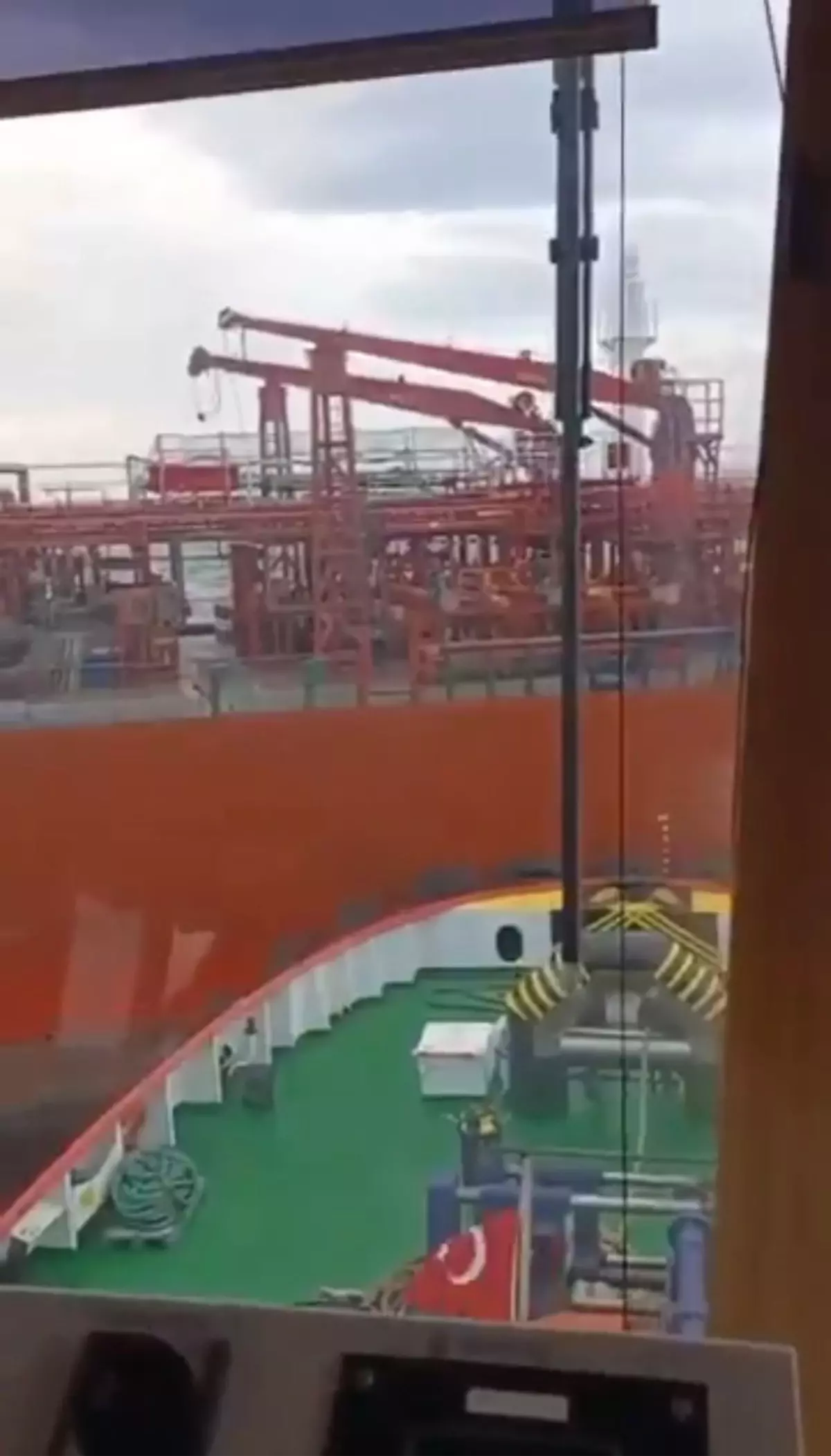 LPG Gemisi Kurtarıldı