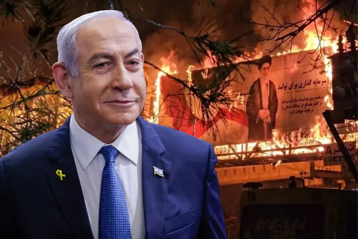 Netanyahu\'yu mest eden kare! Verdiği mesaj her şeyi anlatıyor