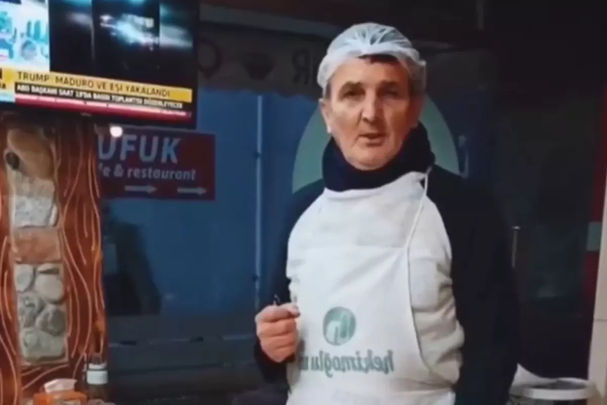 Rize\'de bir esnafın Maduro\'nun kaçırılmasına verdiği tepki gündem oldu