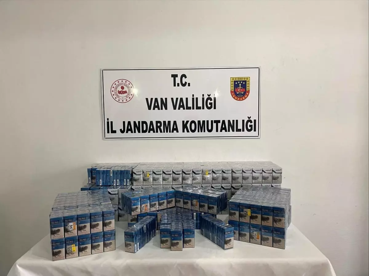 Van\'da Uyuşturucu ve Kaçak Sigara Ele Geçirildi