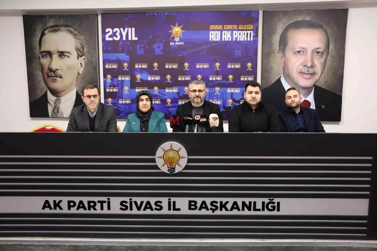 Sivas\'ta AK Parti Üye Sayısı 113 Bin 216\'ya Ulaştı
