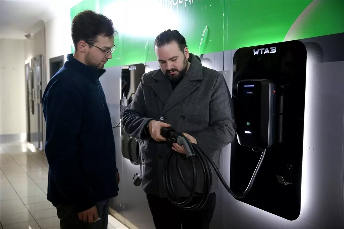 Kayserili Mühendis Yapay Zeka Destekli Şarj Ünitesi Geliştirdi