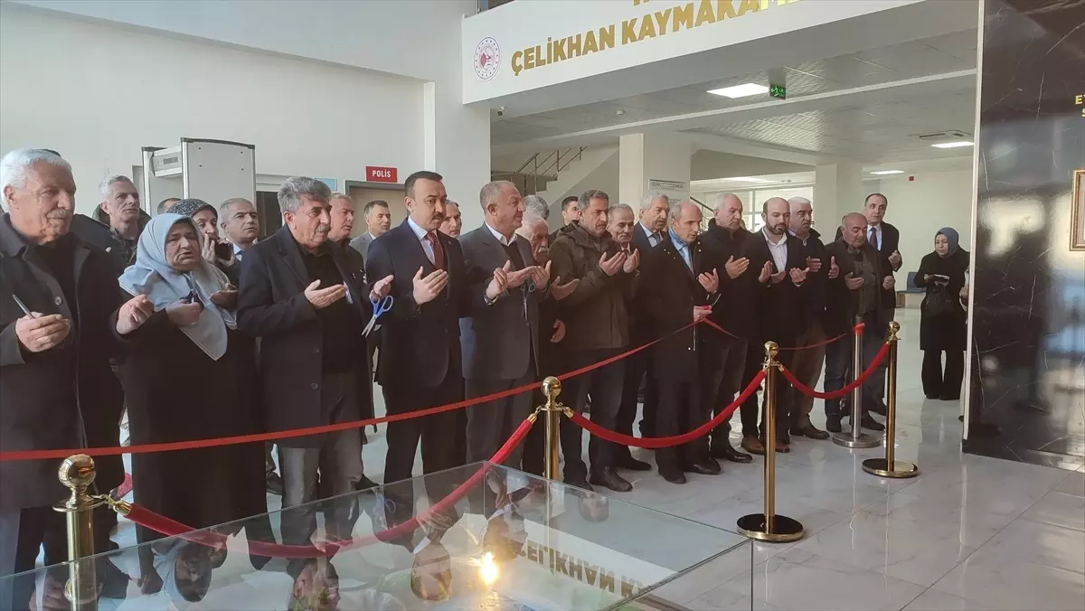 Çelikhan\'da "Şehit ve Gaziler Köşesi" açıldı