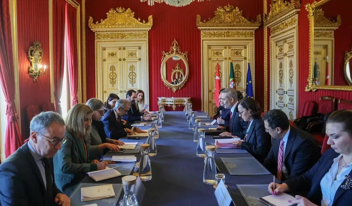 Hakan Fidan, Portekiz\'de Rangel ile Görüştü