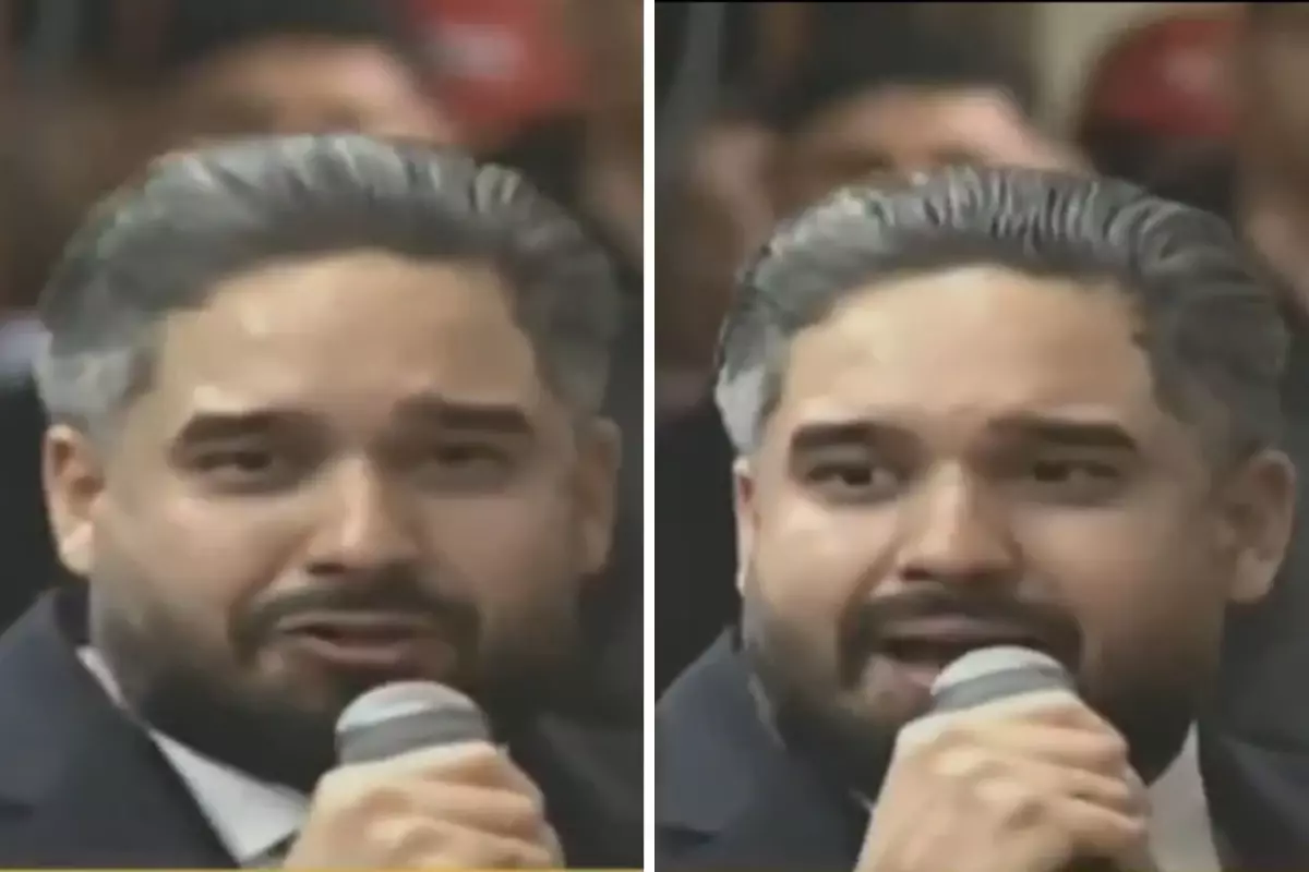 Maduro\'nun oğlu göz yaşlarını tutamadı