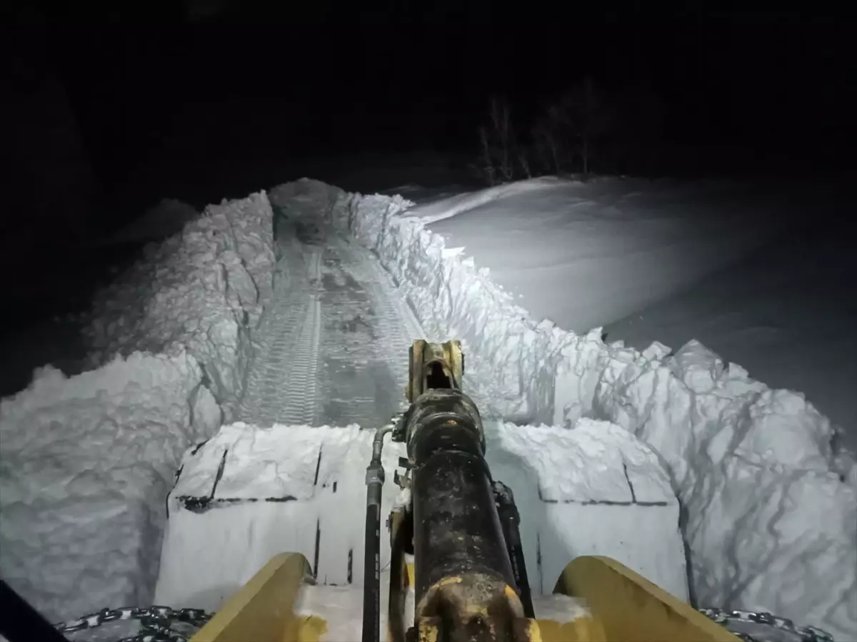 Dört İlde Kar Etkili: 92 Yerleşim Yolu Kapandı