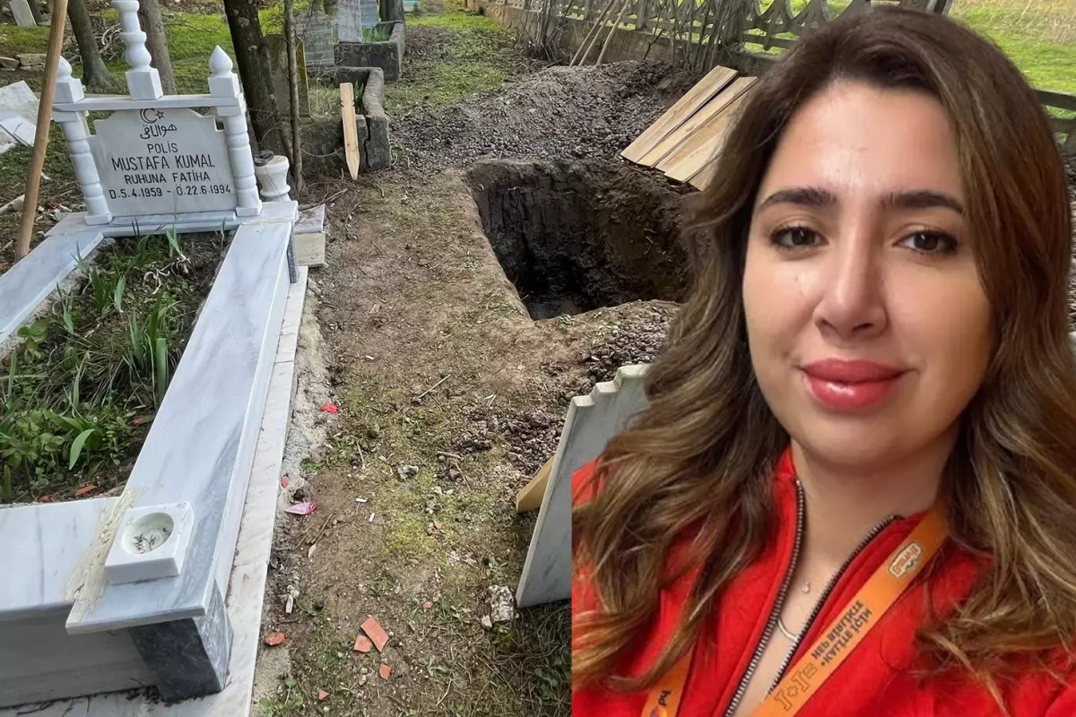 Cansız bedeni gölde bulunan Elif Kumal, 2 yaşındayken kaybettiği babasının yanına defnedildi