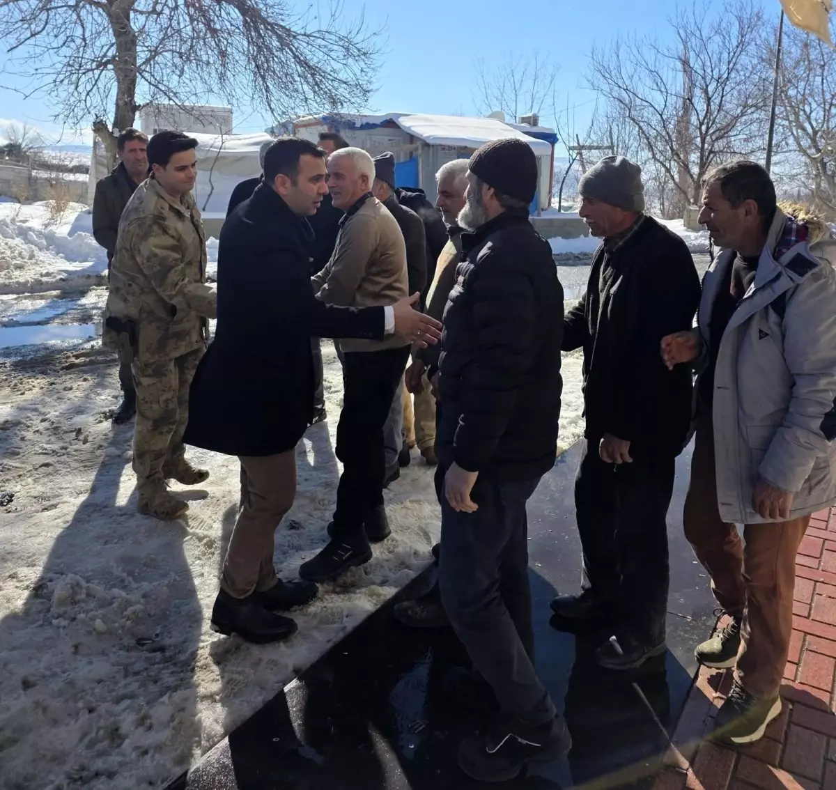 Gölbaşı Kaymakamı Algın\'dan Harmanlı Belediyesi\'ne ziyaret