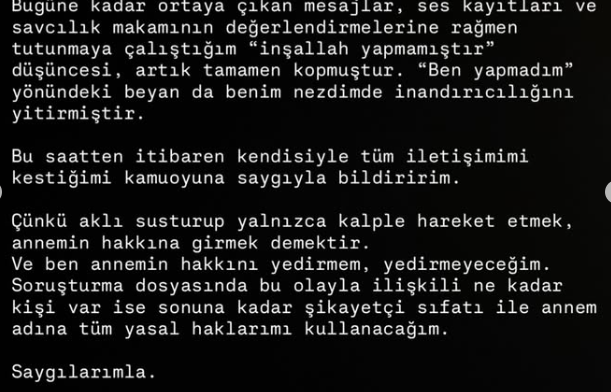 Güllü'nün oğlundan zehir zemberek açıklama: Ablamla tüm iletişimimi kestim, artık ona inanmıyorum!'