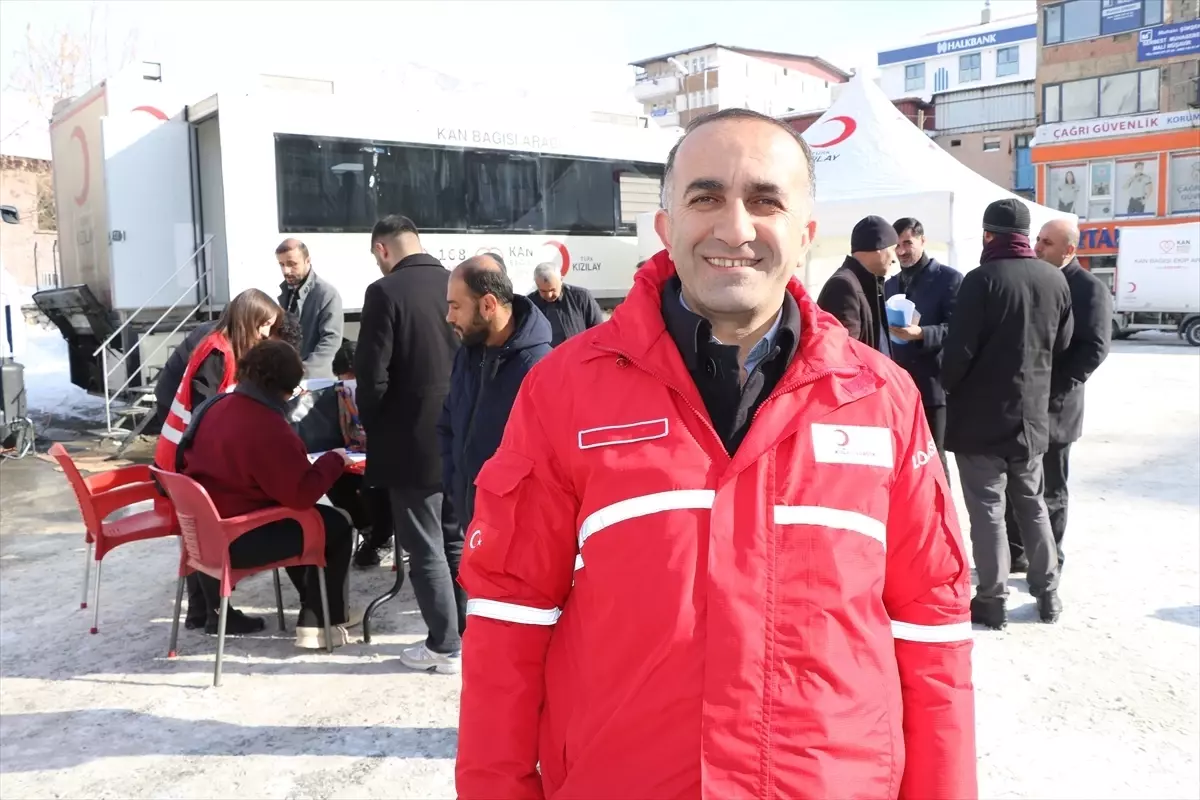 Hakkari\'de Kan Bağışı Kampanyası