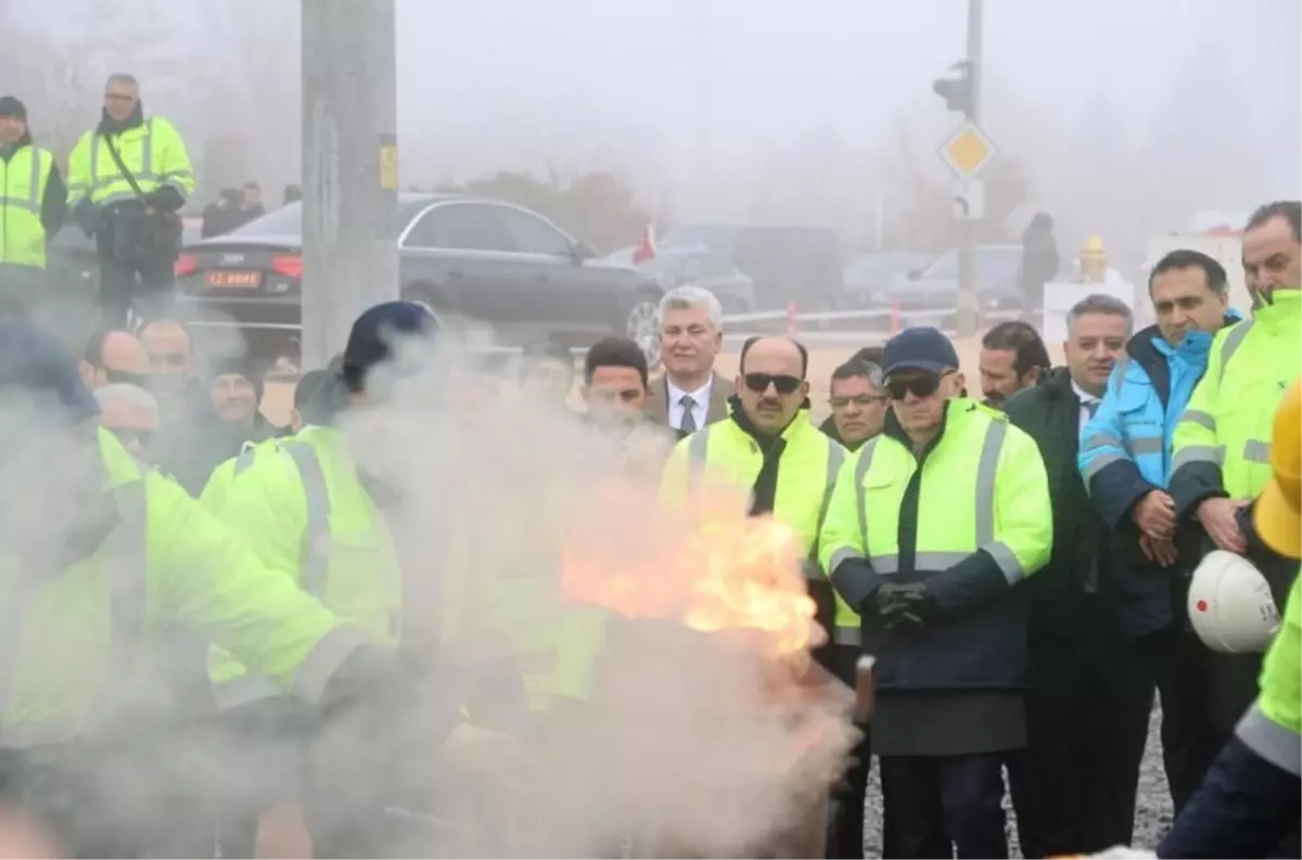 Konyaray Banliyö Hattı\'nda Ray Birleştirme Kaynak Programı Yapıldı